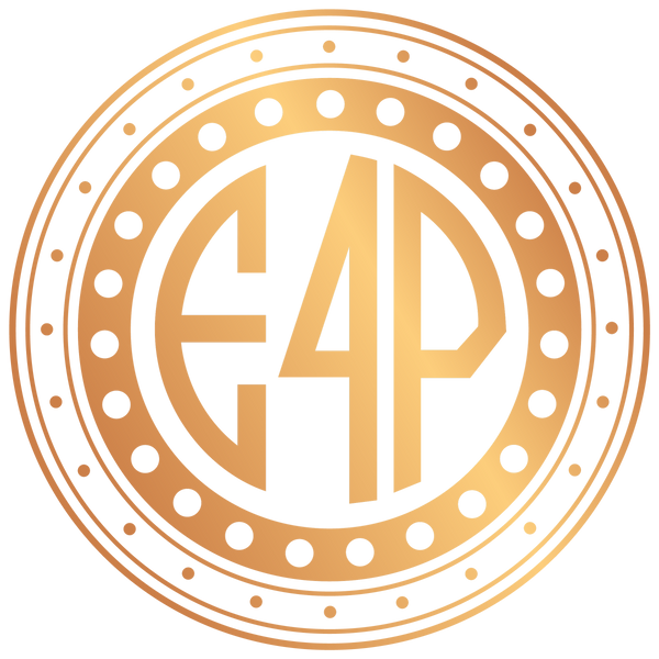 E4P Cigars Gold Stamp Logo