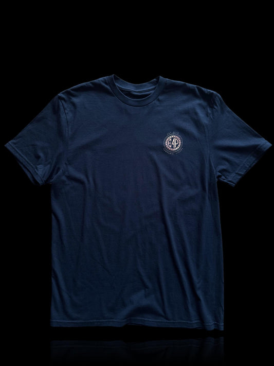 E4P Gold Stamp Logo Tee